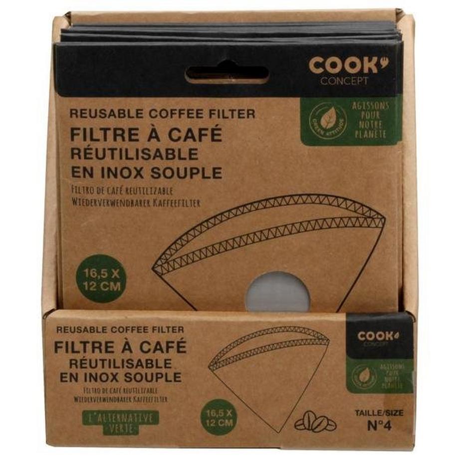 Northio  Wiederverwendbarer Kaffeefilter - Edelstahl 