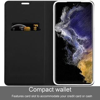 Cadorabo  Housse compatible avec Samsung Galaxy S22 ULTRA - Coque de protection avec fermeture magnétique, fonction de support et compartiment pour carte 