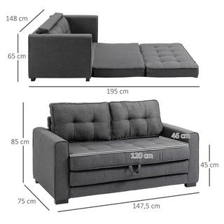 HOMCOM Schlafsofa  