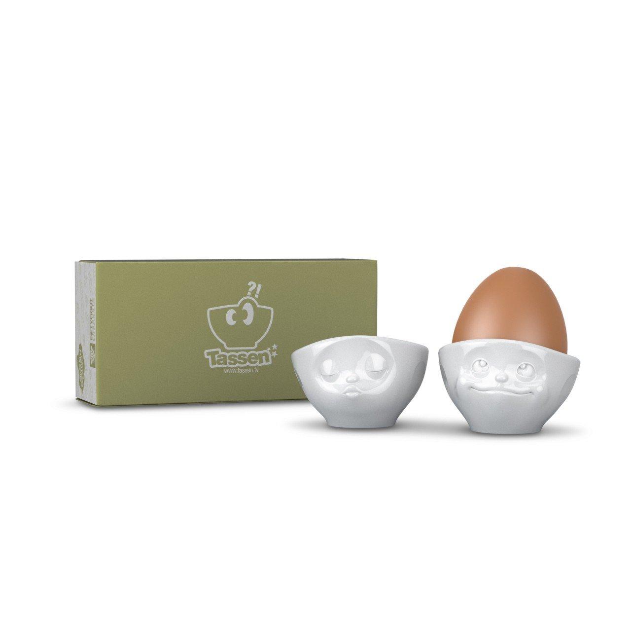58products Eierbecher Set küssend - verträumt  