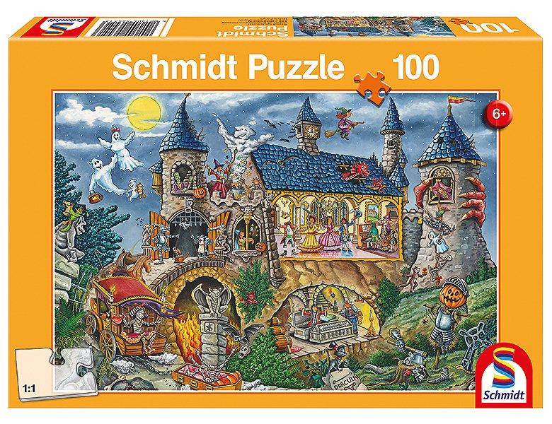 Schmidt  Puzzle Geisterschloss (100Teile) 