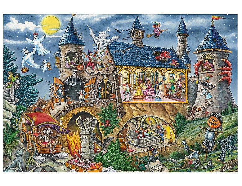 Schmidt  Puzzle Geisterschloss (100Teile) 