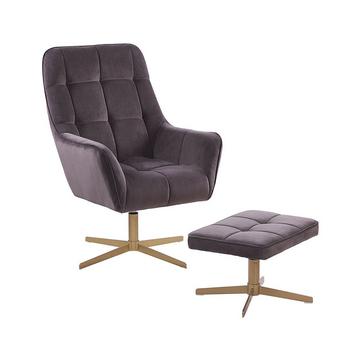 Fauteuil en Velours Moderne MOLLE