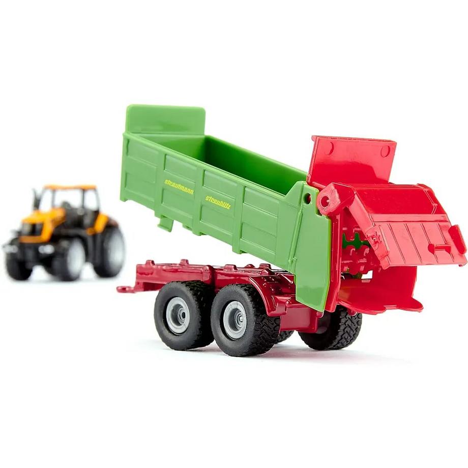 siku  JCB mit Strautmann Universalstreuer 