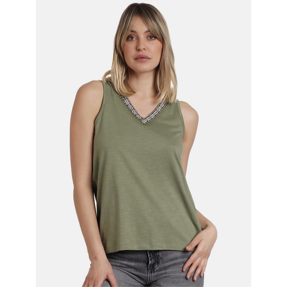 Tanktop mit V-Ausschnitt Mexico