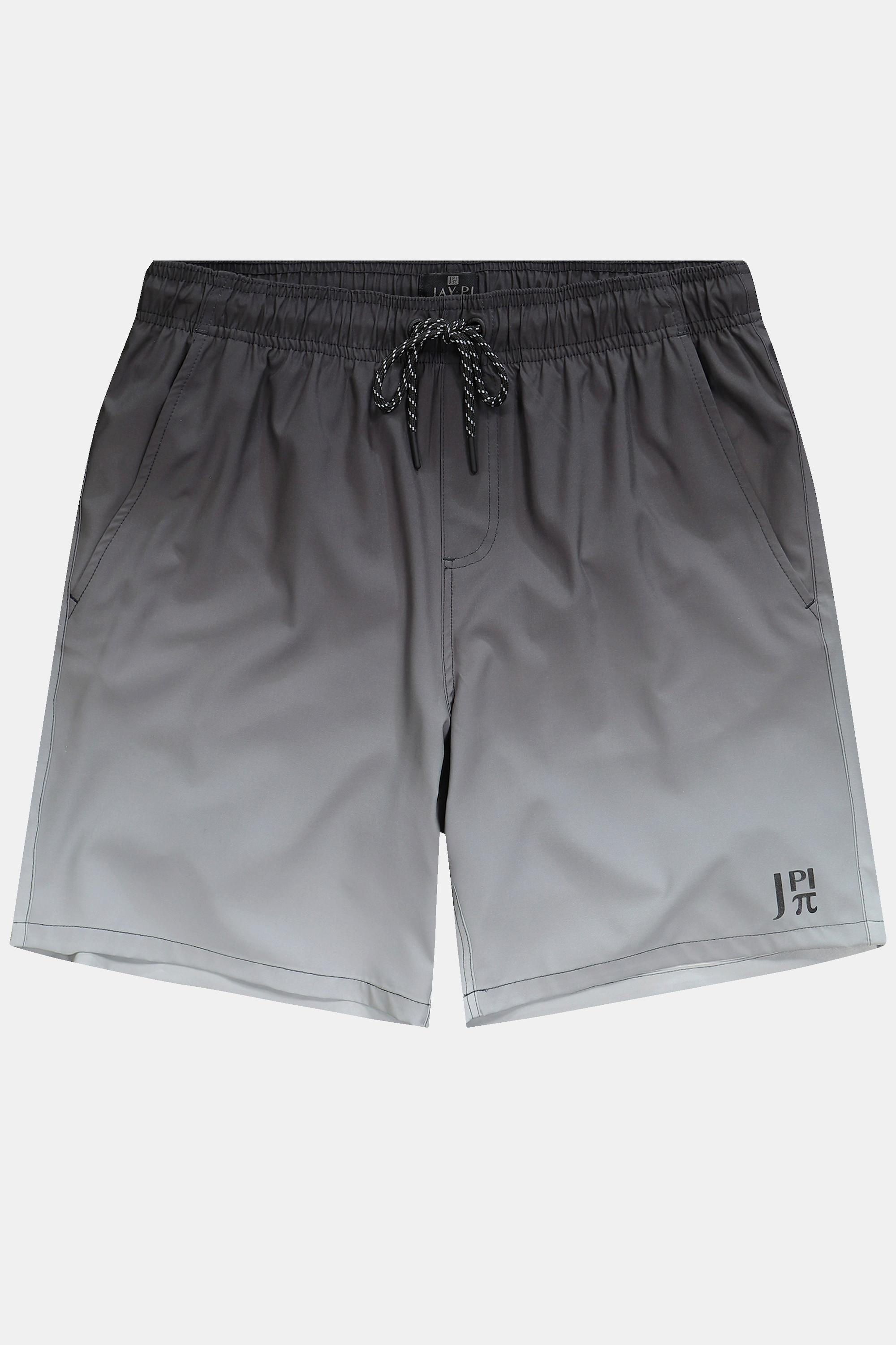 JP1880  Badeshorts, Beachwear, Elastikbund, Batiklook 