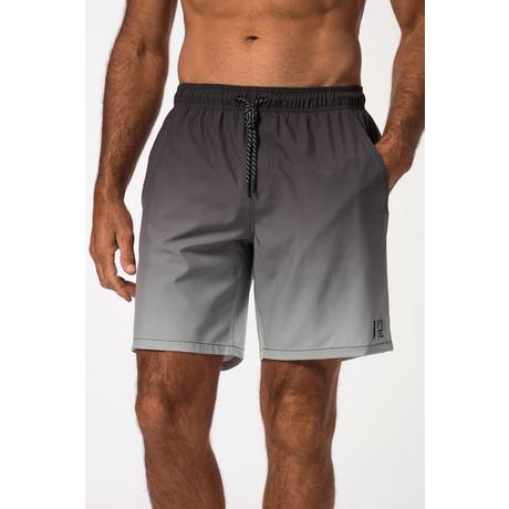 JP1880  Badeshorts, Beachwear, Elastikbund, Batiklook 