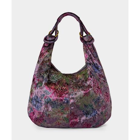 Joe Browns Borsa Boho in velluto motivo floreale  