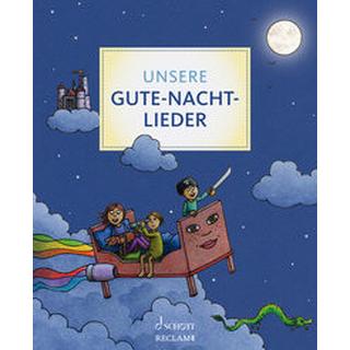 Unsere Gute-Nacht-Lieder Bernhard, Martin (Illustrationen) Copertina rigida 