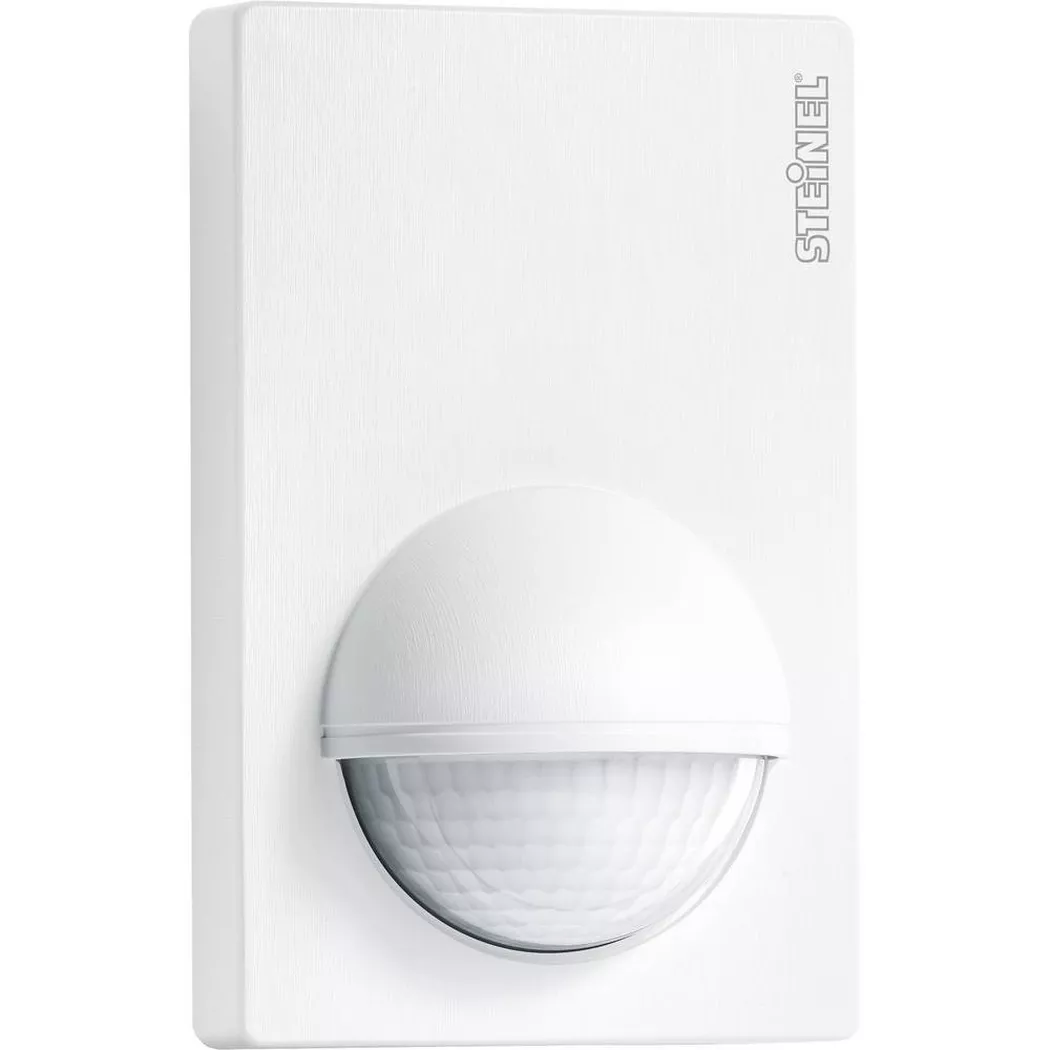 Steinel 603212 Wall PIR Motion Detector IP54 Relay White 12m Range