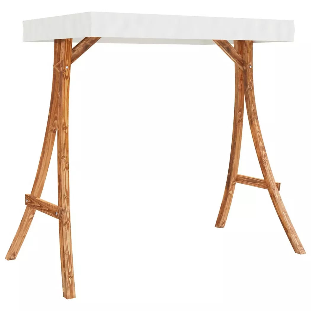 VidaXL - altalena Legno, One Size, Marrone