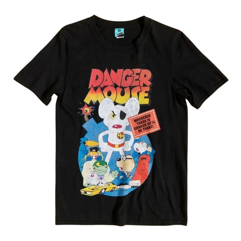 Danger Mouse  T-ShirtMotiftyle Rétro 