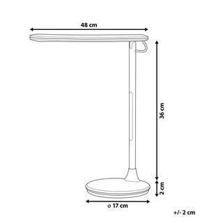 Beliani Lampe à poser en Aluminium Industriel DRACO  