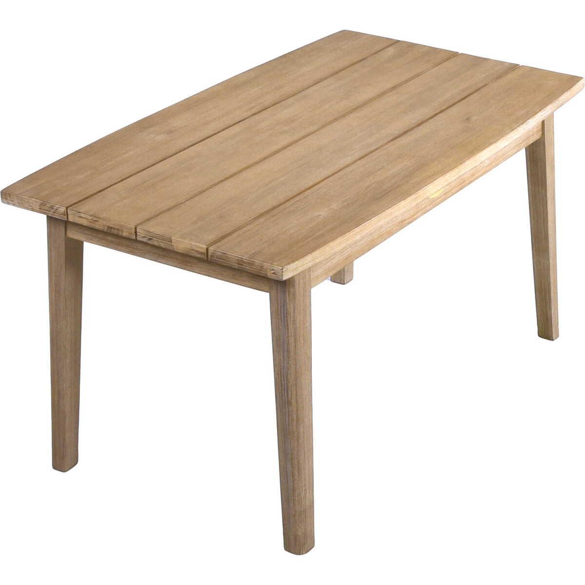 mutoni pleasure Table de jardin Pueblo acacia naturel 100x60  