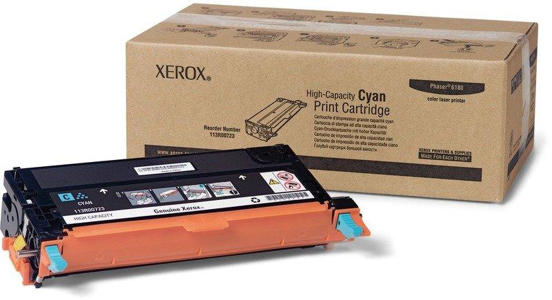 Image of XEROX XEROX Toner-Modul HY cyan 113R00723 Phaser 6180 6000 Seiten - ONE SIZE