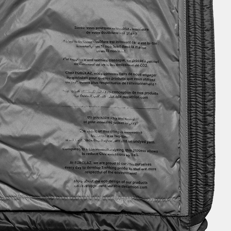 FORCLAZ  Doudoune duvet - MT100 