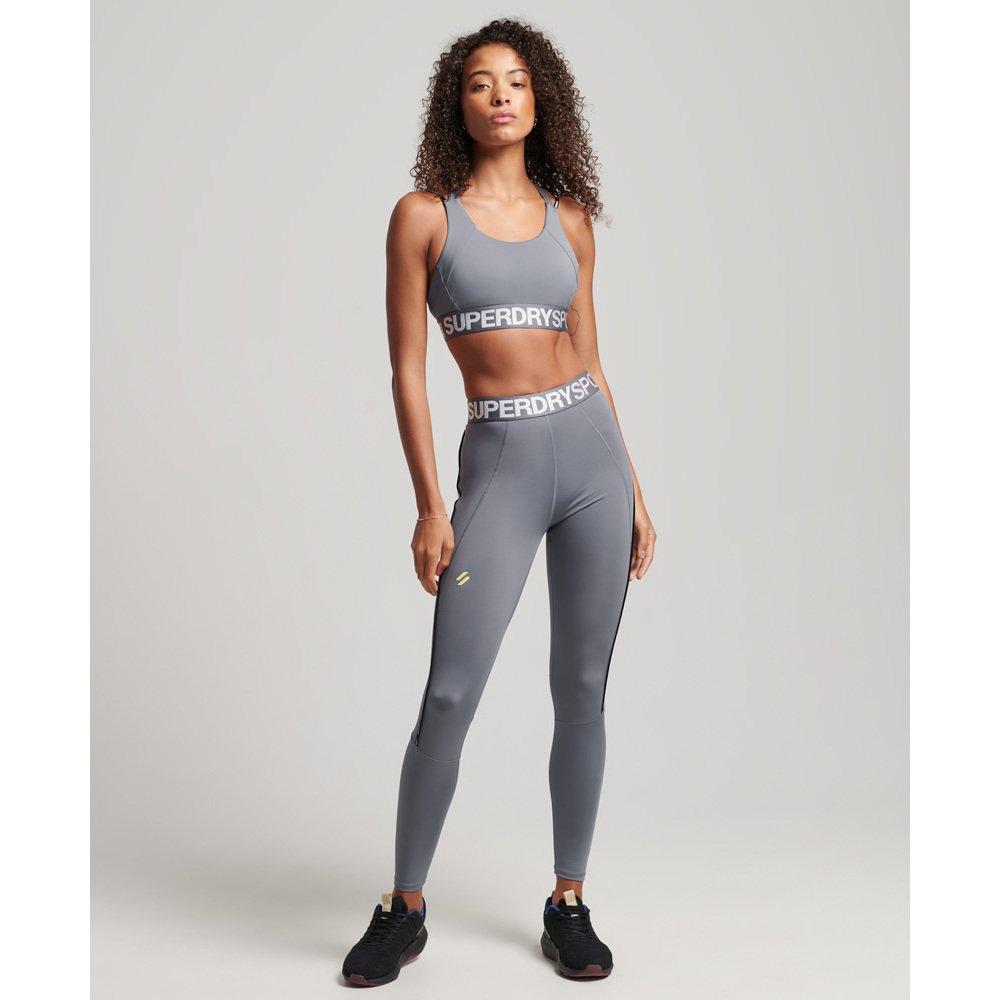 Superdry  legging moulant élastiqué siglé 