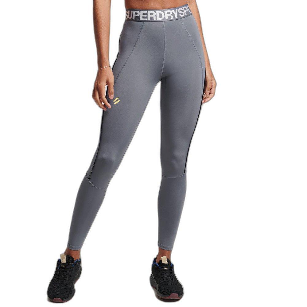 Superdry  legging moulant élastiqué siglé 