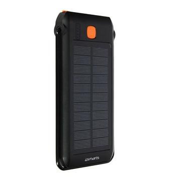 Powerbank Solare 18W Quick Charge - Nero