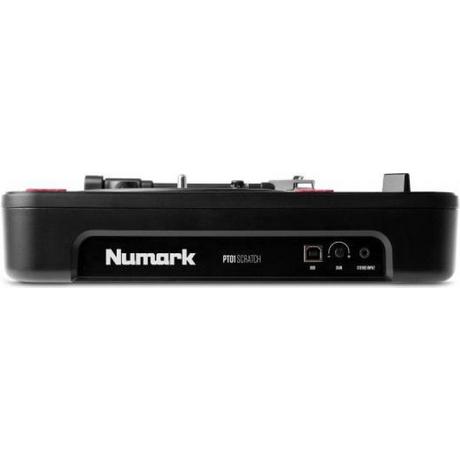 Numark  PT01 Scratch Mobiler Plattenspieler mit Scratch-Funktion 