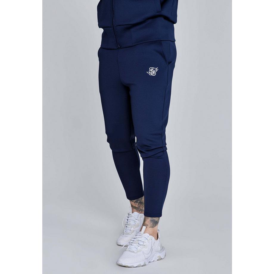 Sik Silk Essentials Poly Joggers Coupe Muscle Fit  