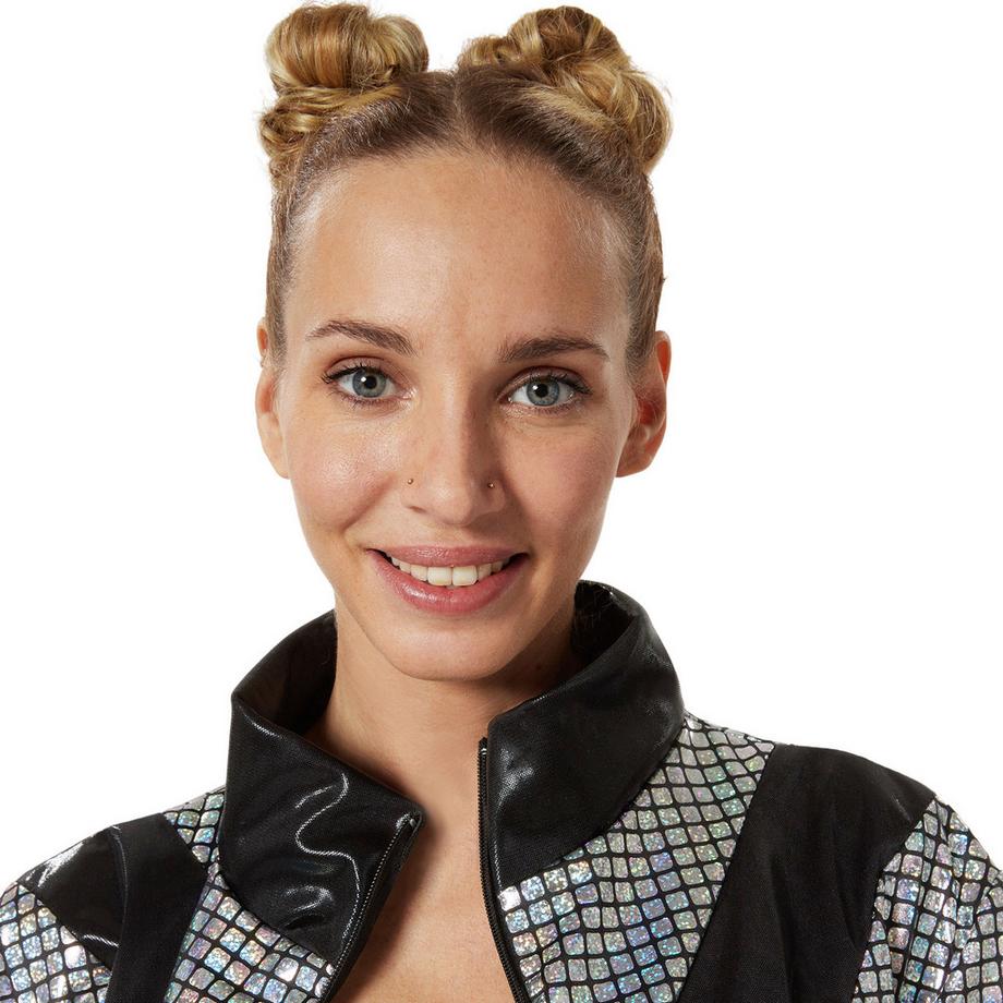 Tectake  Costume da donna Tuta da jogging Disco anni '80/'90 