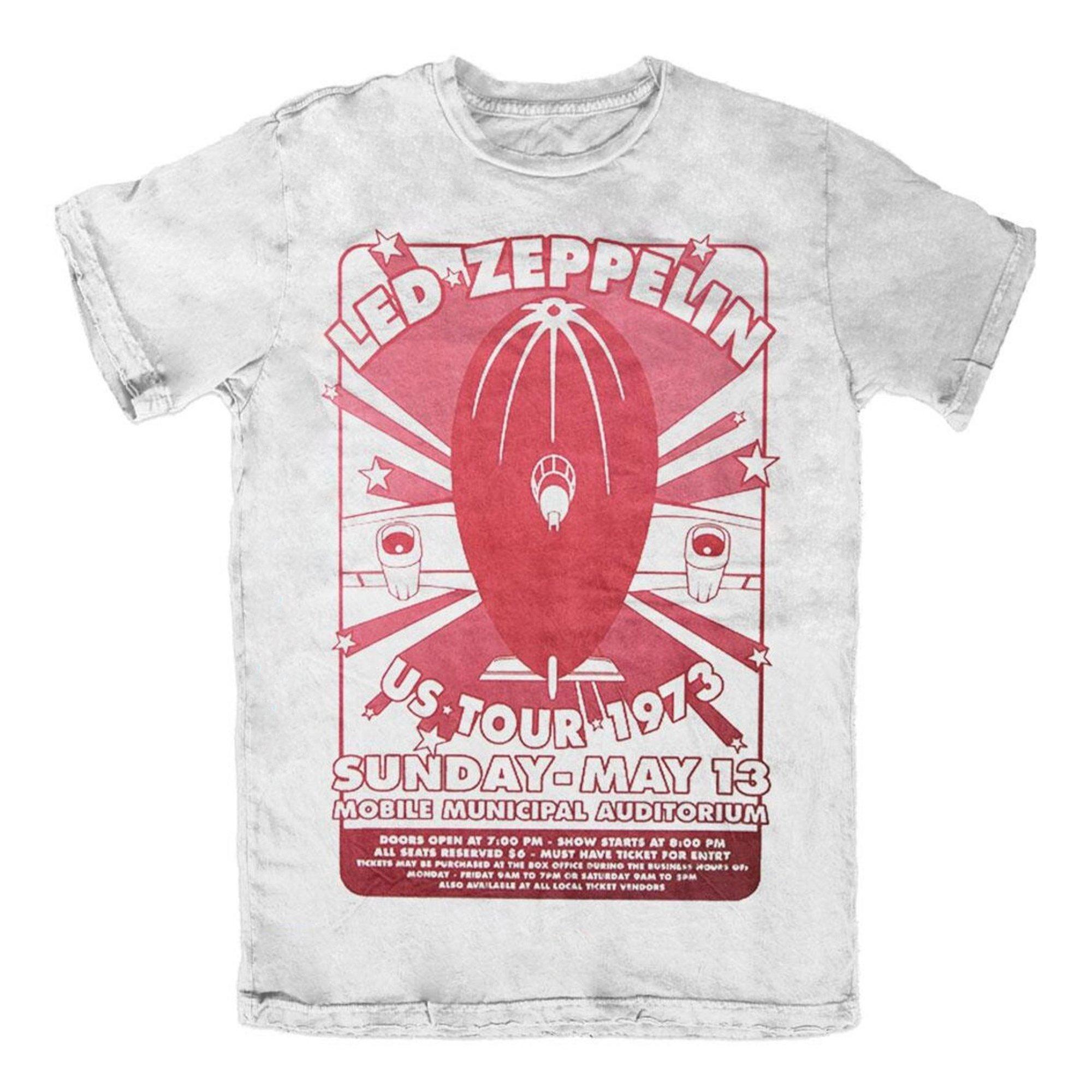 Led Zeppelin  Tshirt MOBILE MUNICIPAL 