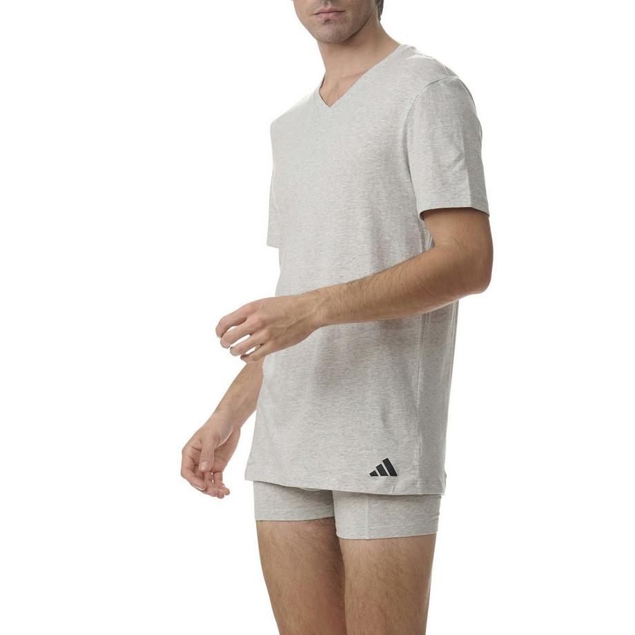 adidas Active Core Cotton Confezione da 3 T-Shirt Scollo a V Slim Fit  