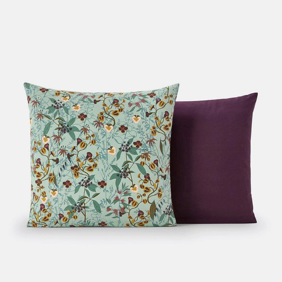 La Redoute Intérieurs Béronise Blumen Kissenbezug  