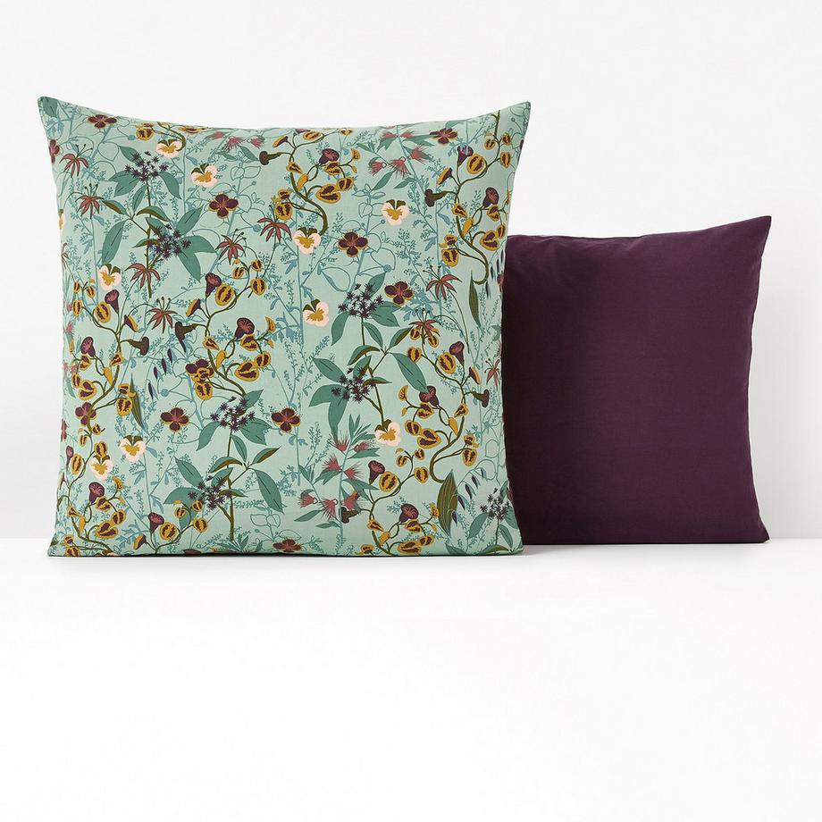 La Redoute Intérieurs Béronise Blumen Kissenbezug  