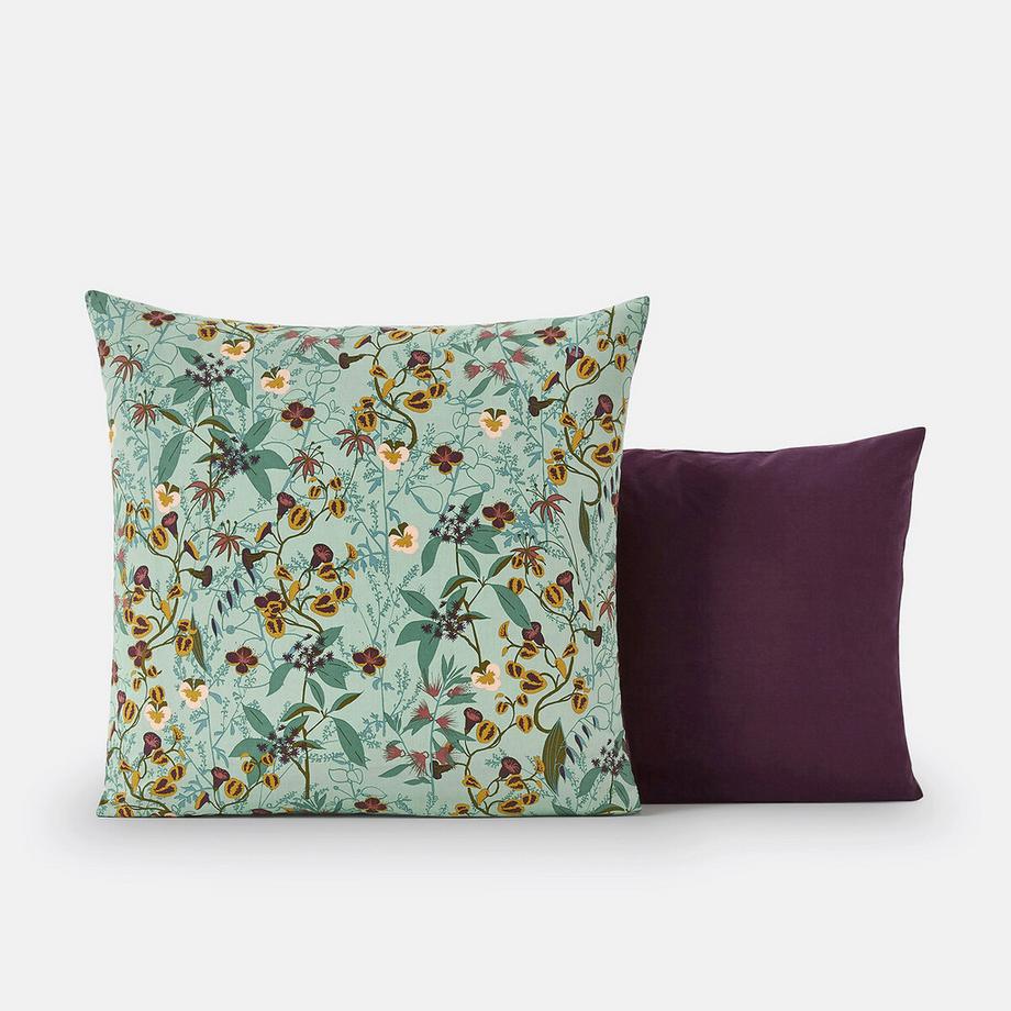 La Redoute Intérieurs Béronise Blumen Kissenbezug  