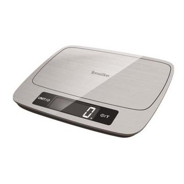 Terraillon My Cook 15 Acciaio inossidabile Superficie piana Quadrato Bilancia da cucina elettronica