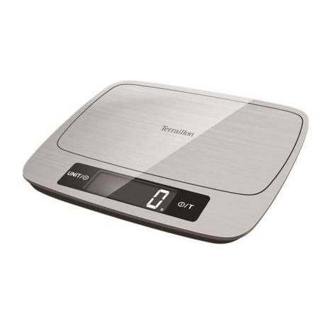 Terraillon Terraillon My Cook 15 Acciaio inossidabile Superficie piana Quadrato Bilancia da cucina elettronica  