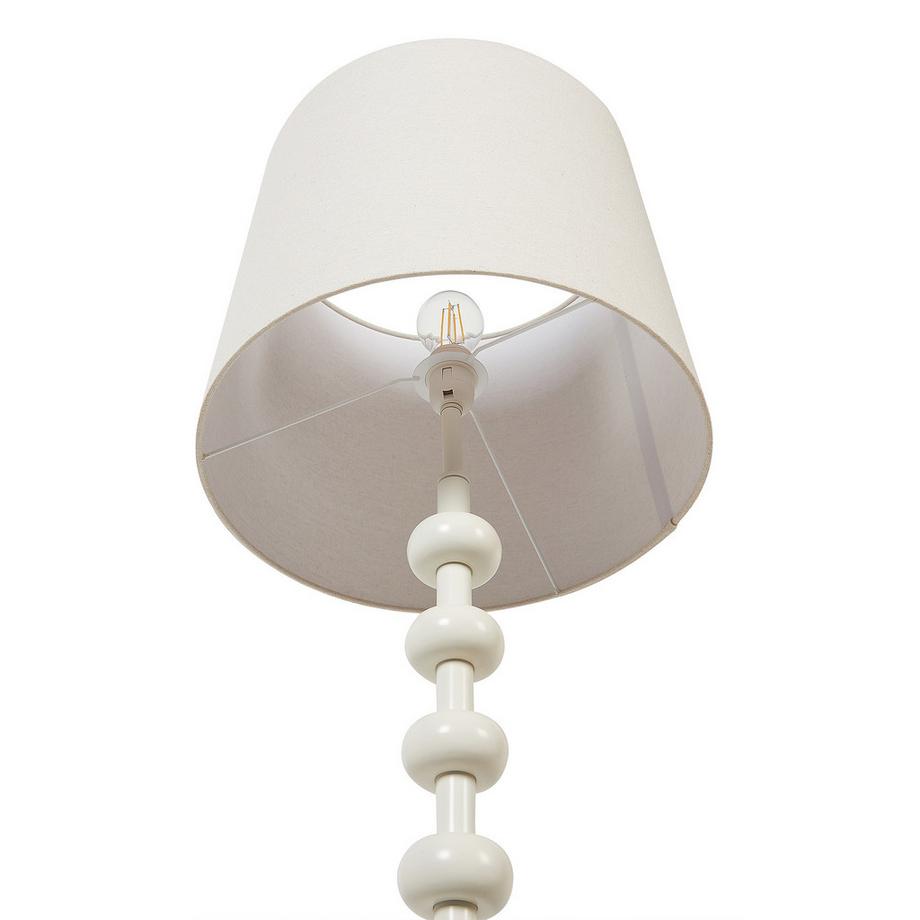 Beliani Lampadaire en Lin Minimaliste KRIOS  