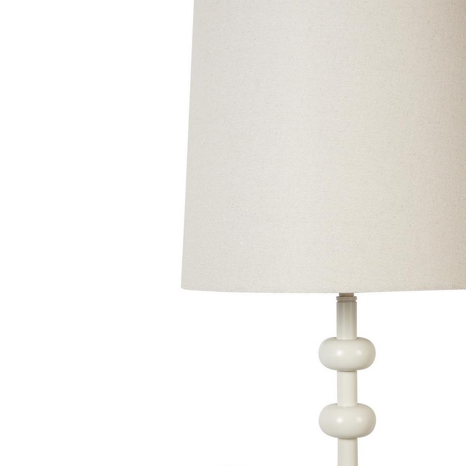 Beliani Lampadaire en Lin Minimaliste KRIOS  