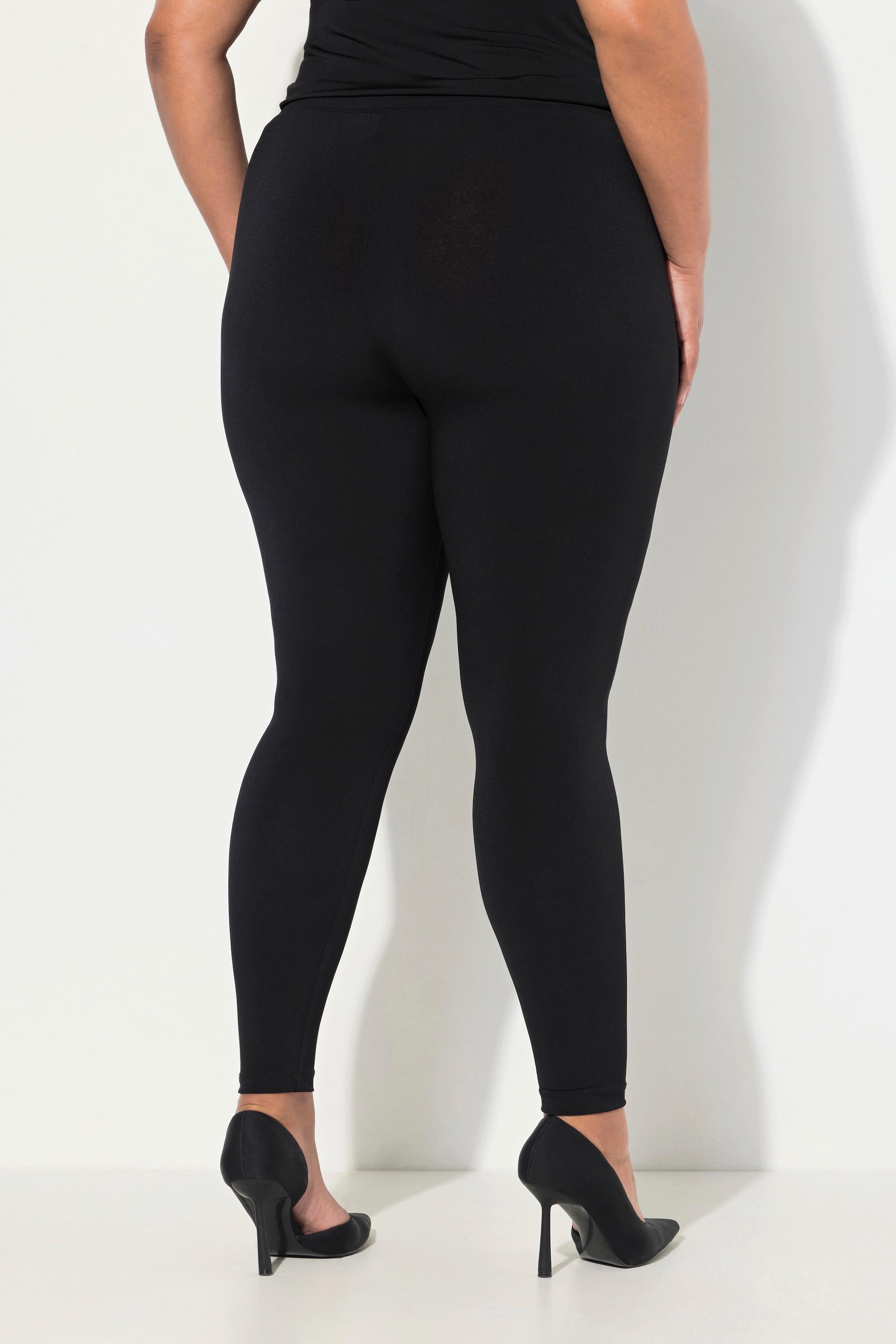 Ulla Popken  Leggings, High Waist, schmales Bein, Elastikbund 