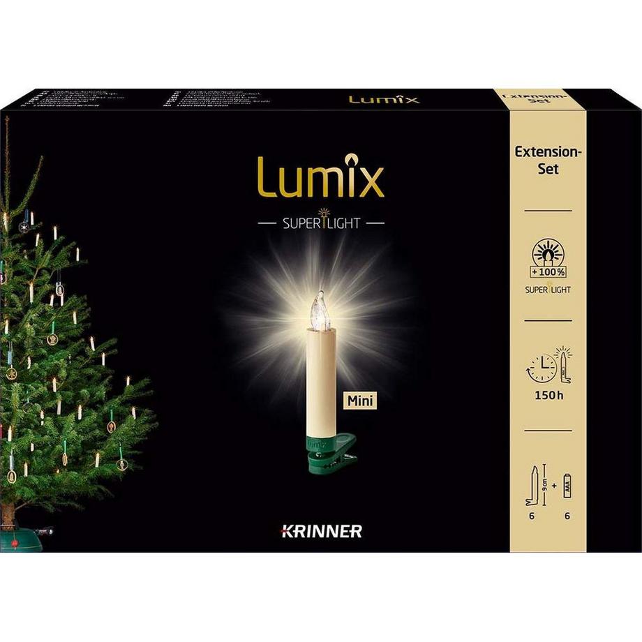 Lumix  LED Baumkerze SuperLight 