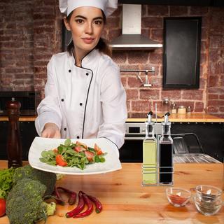 B2X Set olio e aceto con supporto  