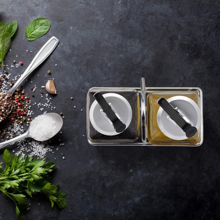 B2X Set olio e aceto con supporto  