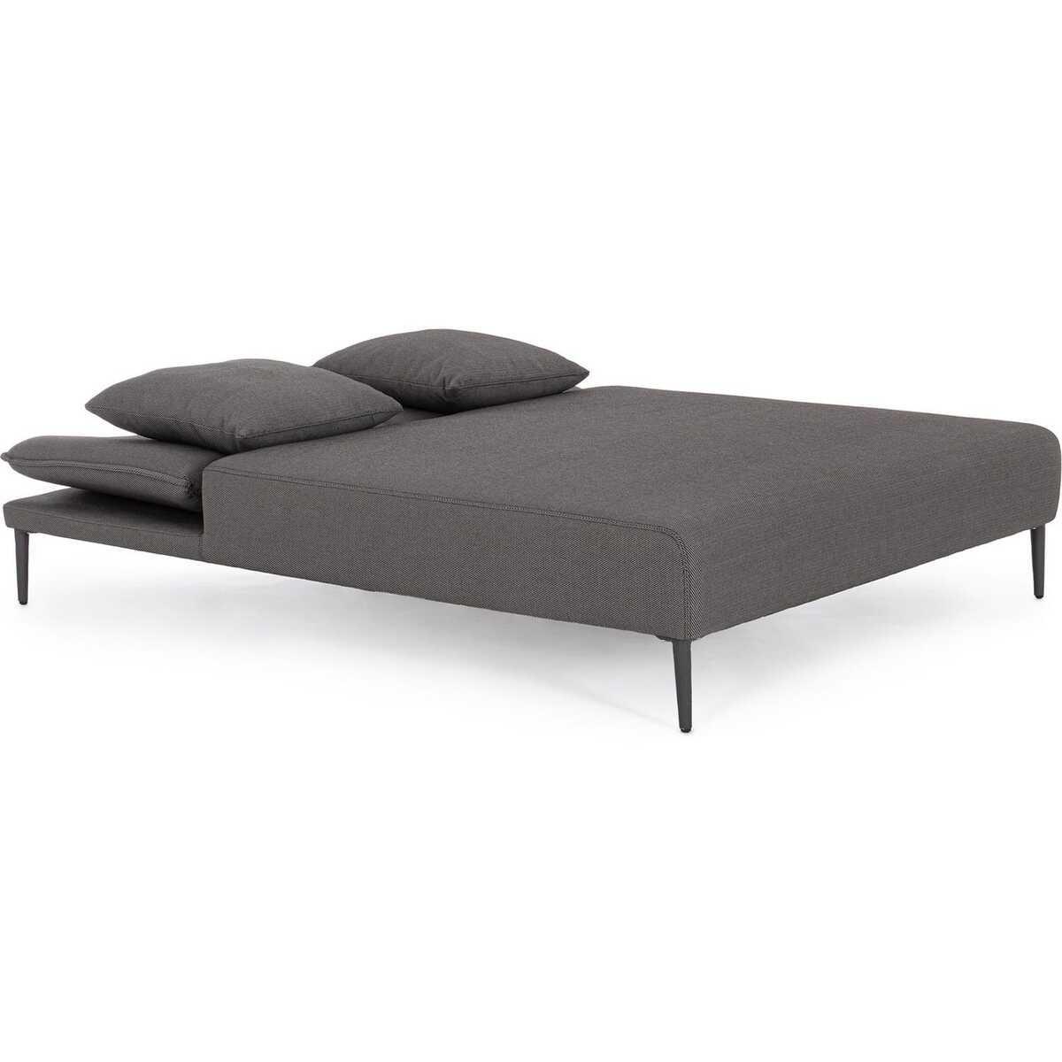 mutoni Sonnenliege Viper 2-Sitzer anthrazit  