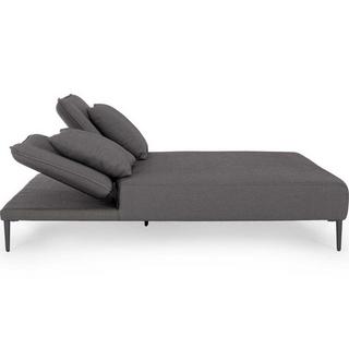 mutoni Sonnenliege Viper 2-Sitzer anthrazit  