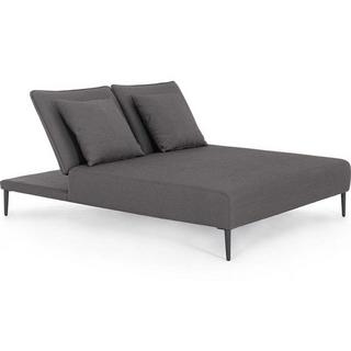 mutoni Sonnenliege Viper 2-Sitzer anthrazit  