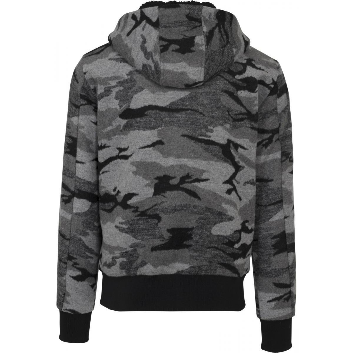 URBAN CLASSICS Urban Classic Camouflage Full Zip Parka  