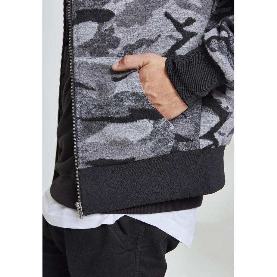 URBAN CLASSICS Urban Classic Camouflage Reissverschluss Parka  