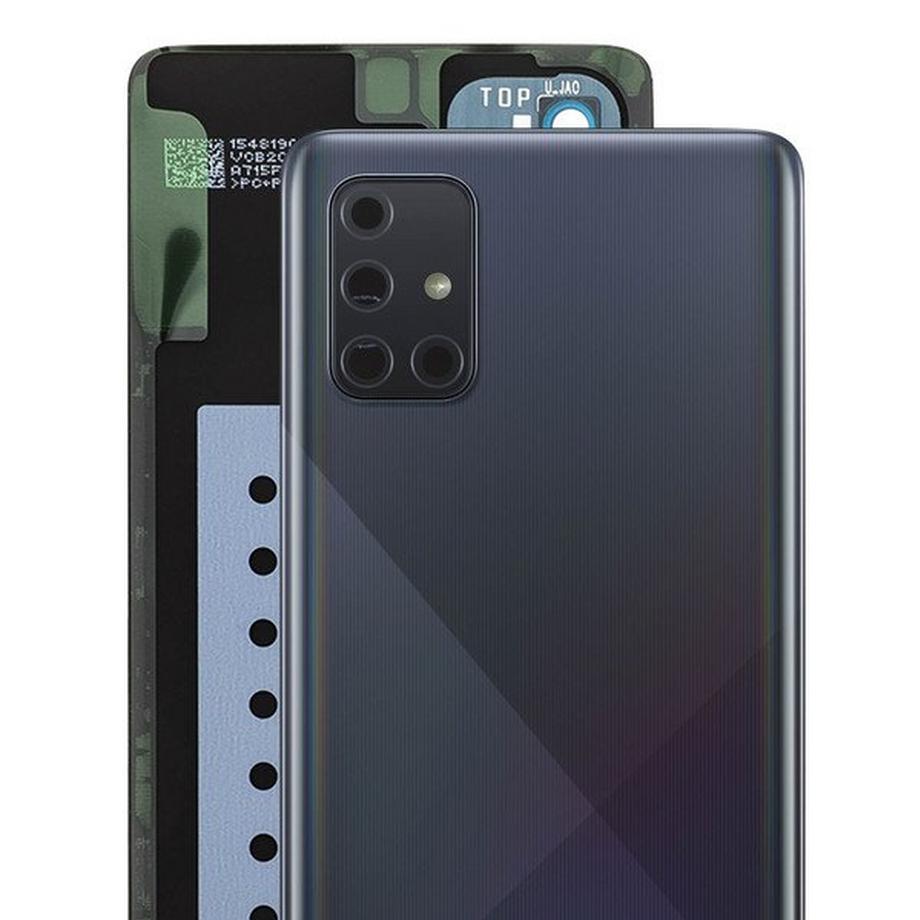 SAMSUNG  Copri Batteria Origine Samsung A71 Nero 