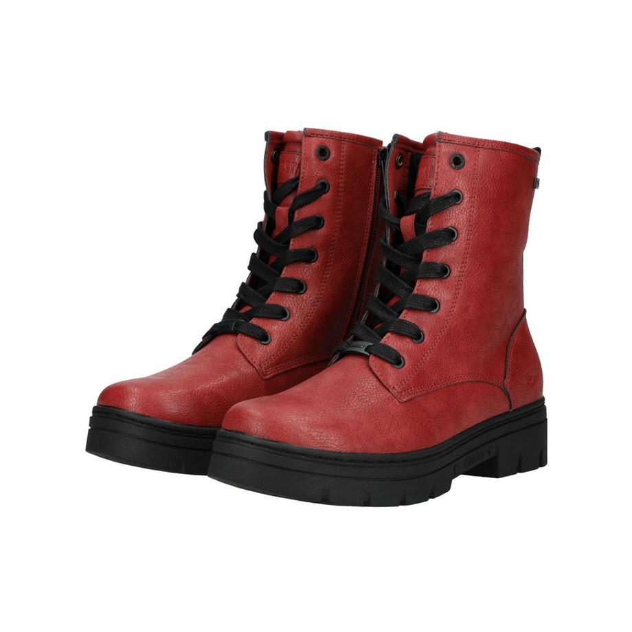 Mustang Bottines à lacets avec fermeture éclair latérale  