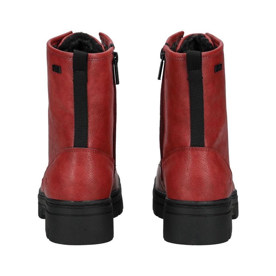 Mustang Bottines à lacets avec fermeture éclair latérale  
