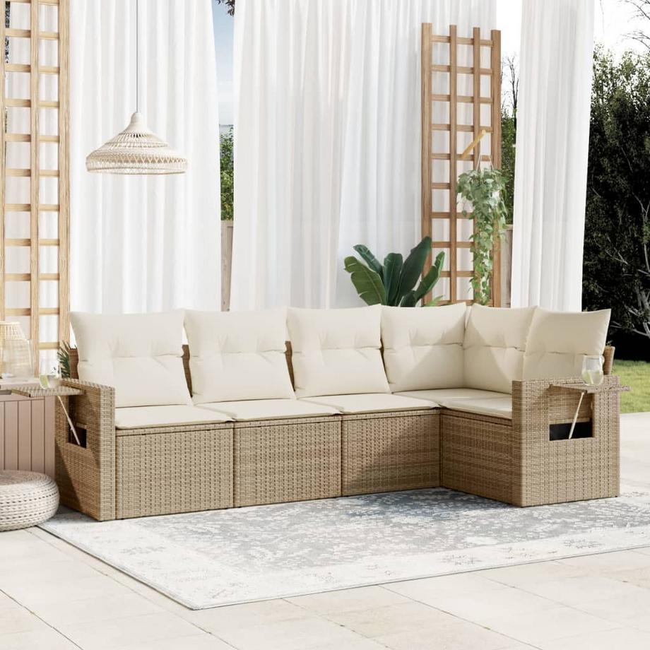 VidaXL Garten sofagarnitur poly-rattan  