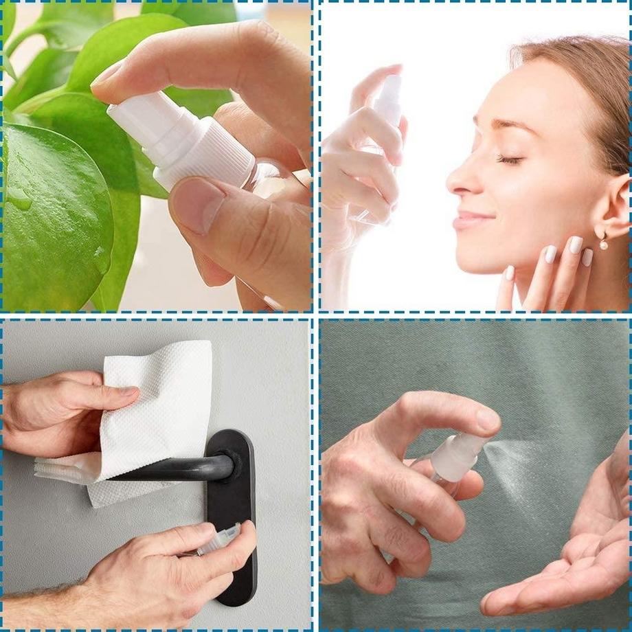 eStore  3x Sprühflaschen aus Kunststoff - 10 ml 