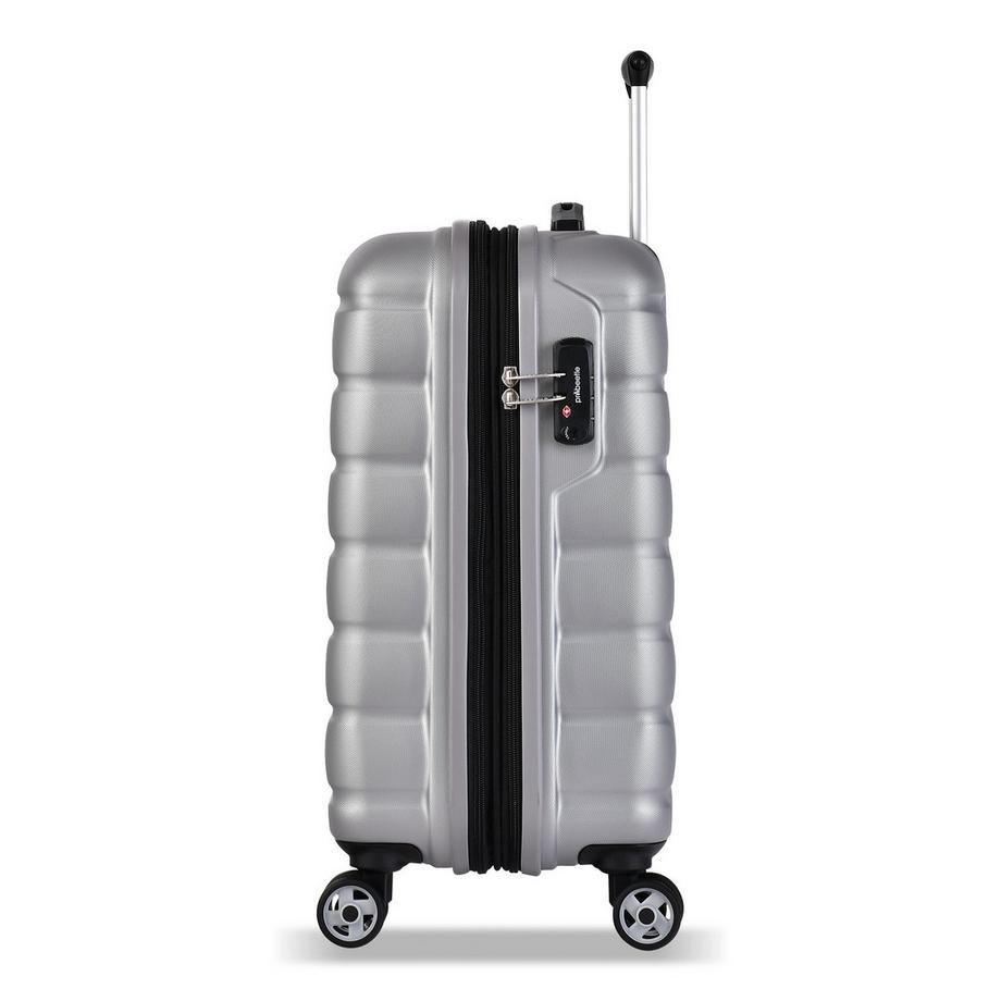 Probeetle by Eminent  Voyager VII Expandable Handgepäck Koffer 4 Rollen Silber 